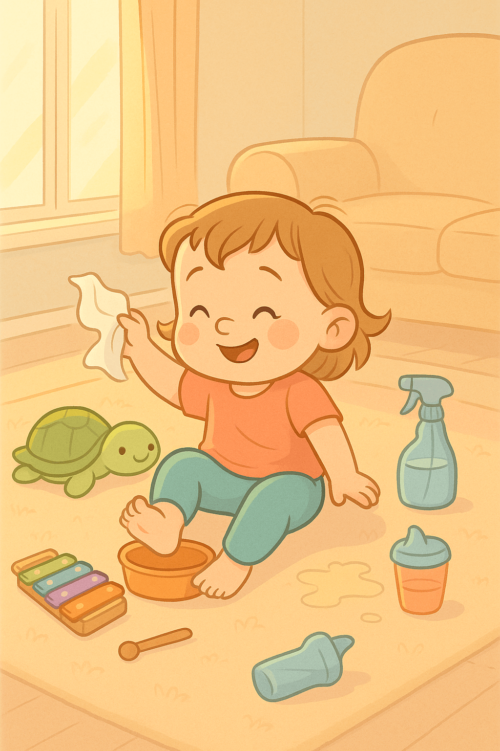 Quiet Chaos, Paintbrush Battles, and a Diaper&nbsp;Encore