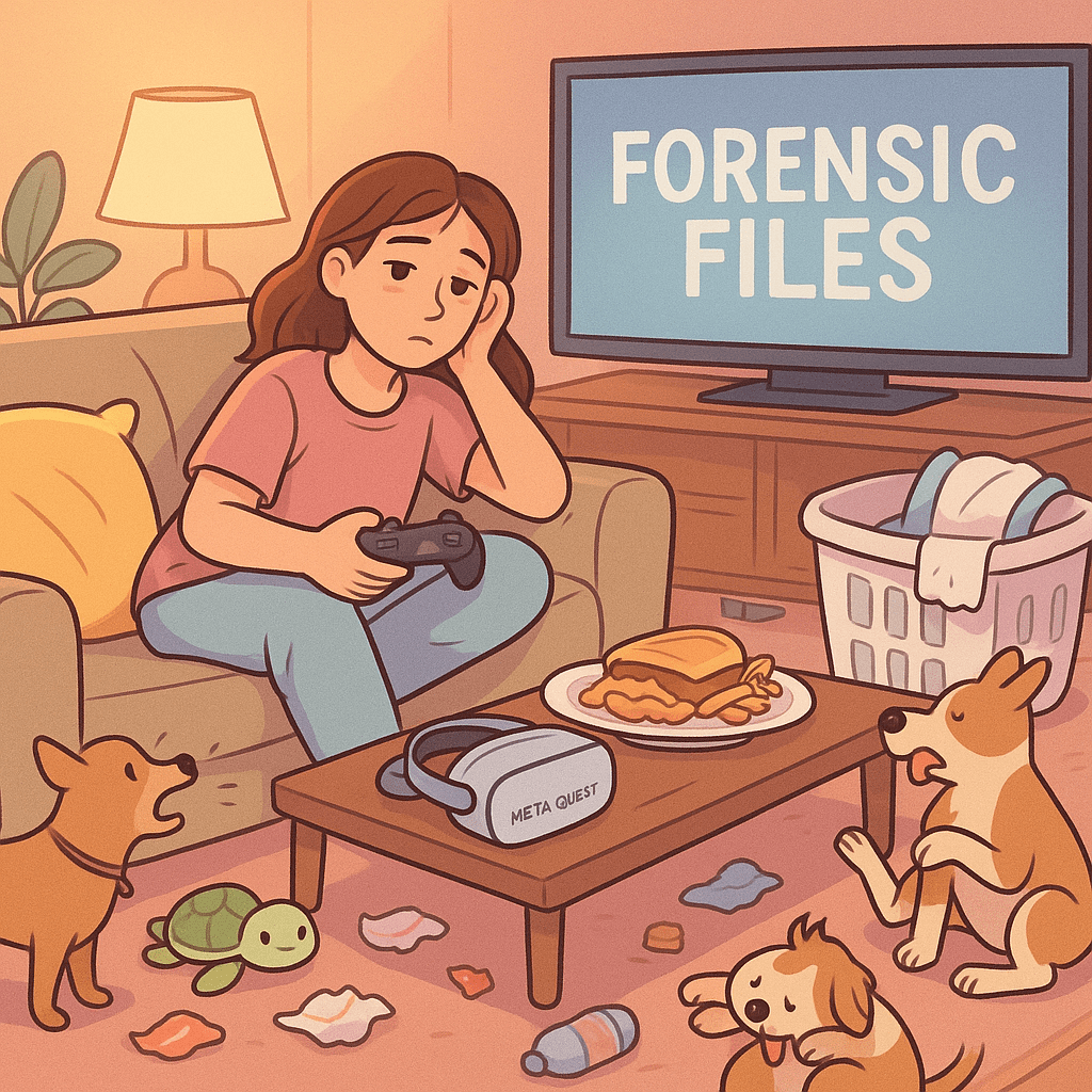 Running on No Sleep, Trash Pulls, and Forensic&nbsp;Files